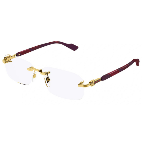 GUCCI GG1221O-003 - 3 pcs Gucci Brown Square - Image 2