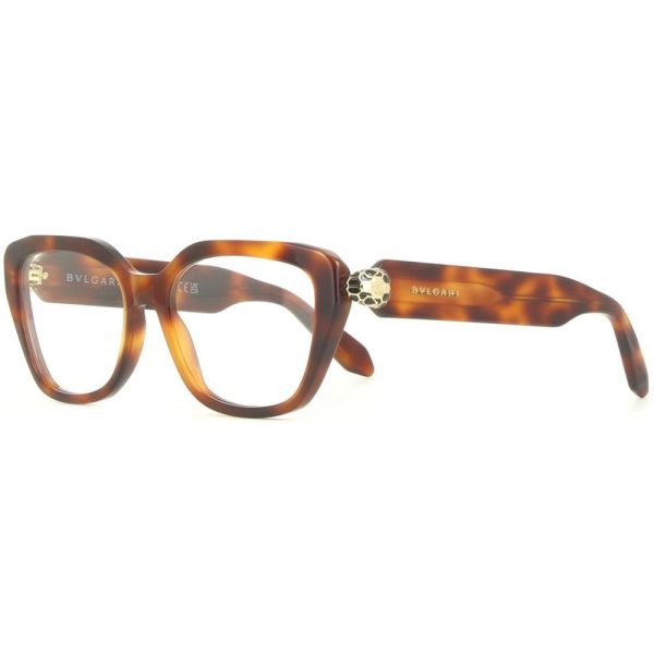 BVLGARI BV50021I 53 053 PLASTIC FRAME - Sheet full BVLGARI Brown Cateye - Image 2