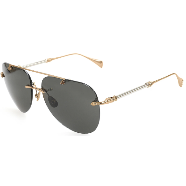 MM-THE SKYLINE II-RG/RG/PA/Z18-59 - 3 pcs MAYBACH Rose GOLD Aviator - Image 2