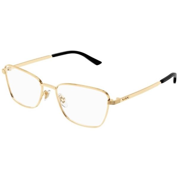 GUCCI GG1880O-001 55 - Metal full Gucci Gold Square - Image 2