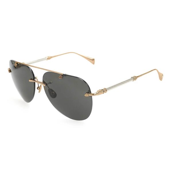 MM-THE SKYLINE II-RG/RG/PA/Z18-59 - 3 pcs MAYBACH Rose GOLD Aviator - Image 2