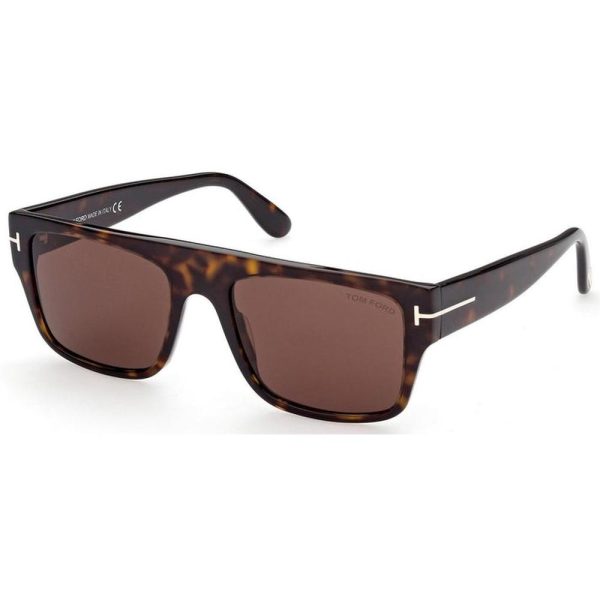 TOMFORD TF0907 55 53N - Sheet full TOMFORD Brown Square - Image 2