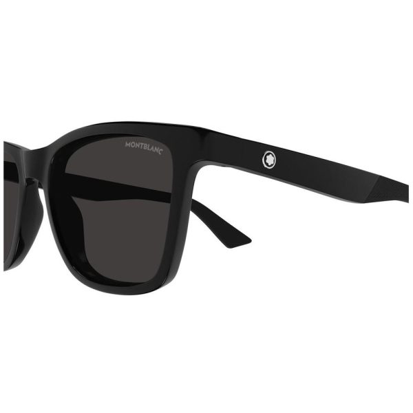 MONT BLANC MB0399S-001 55 - Sheet full MONT BLANC Black Square - Image 3