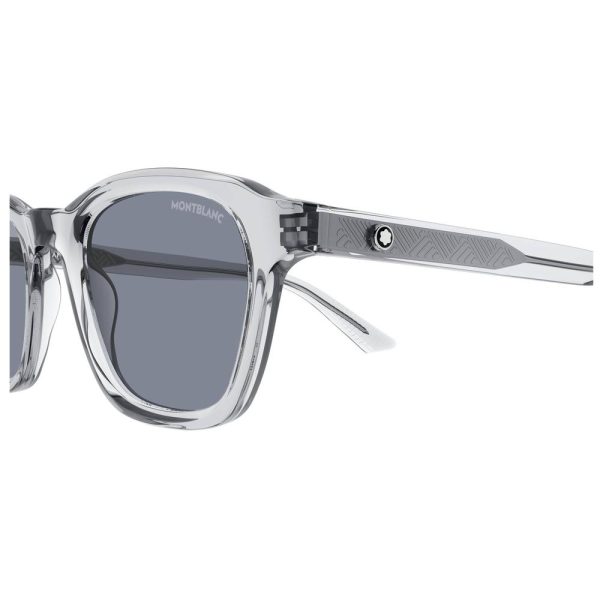 MONT BLANC MB0384S-004 50 - Sheet full MONT BLANC Transparent Square - Image 3