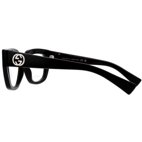 GUCCI GG1847O-001 53 - Sheet full Gucci Black Cateye - Image 3