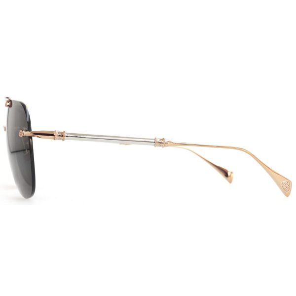 MM-THE SKYLINE II-RG/RG/PA/Z18-59 - 3 pcs MAYBACH Rose GOLD Aviator - Image 3