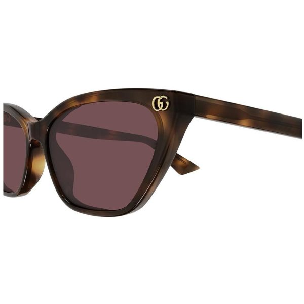 GUCCI GG1815S-002 58 - Sheet full Gucci Brown Cateye - Image 3