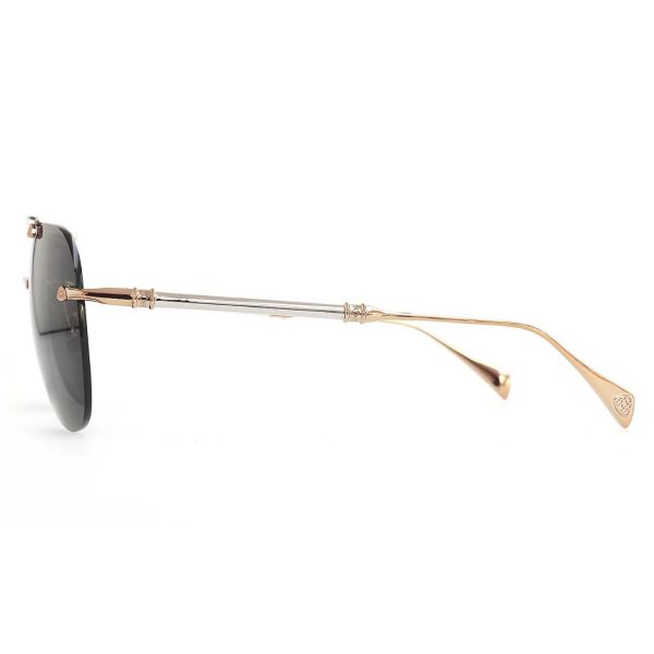 MM-THE SKYLINE II-RG/RG/PA/Z18-59 - 3 pcs MAYBACH Rose GOLD Aviator - Image 3