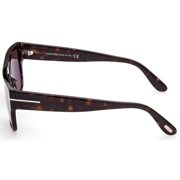 TOMFORD TF0907 55 53N - Sheet full TOMFORD Brown Square - Image 3