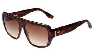 TOMMY HILFIGER TH8005 C2 60 - Sheet full TOMMY HILFIGER Brown Square