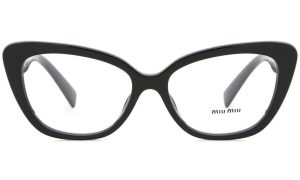 MIU MIU VMU 05V 1AB-101 53 - Sheet full MIU MIU Black Cateye