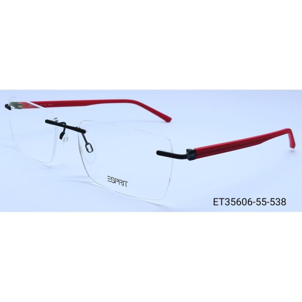 ESPRIT ET 35606 55 538 - 3 pcs ESPRIT Black red Square