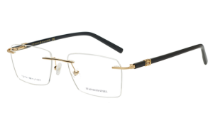 TOMMY HILFIGER TH6359 C2 53 - 3 pcs TOMMY HILFIGER Black gold Square