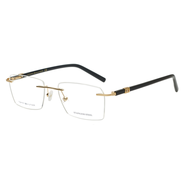 TOMMY HILFIGER TH6359 C2 53 - 3 pcs TOMMY HILFIGER Black gold Square
