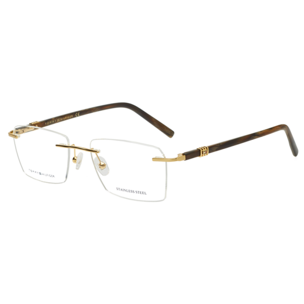 TOMMY HILFIGER TH6359 C3 53 - 3 pcs TOMMY HILFIGER Gold brown Square