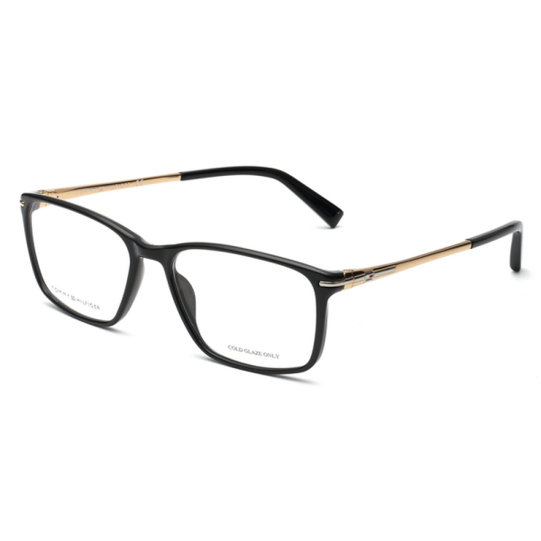 TOMMY HILFIGER TH6235 C6 52 - METAL SHEET TOMMY HILFIGER Black gold Square