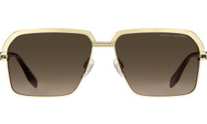 MARC JACOBS MARC 839/S 06JHA 59 - Metal full MARC JACOBS Gold brown Square