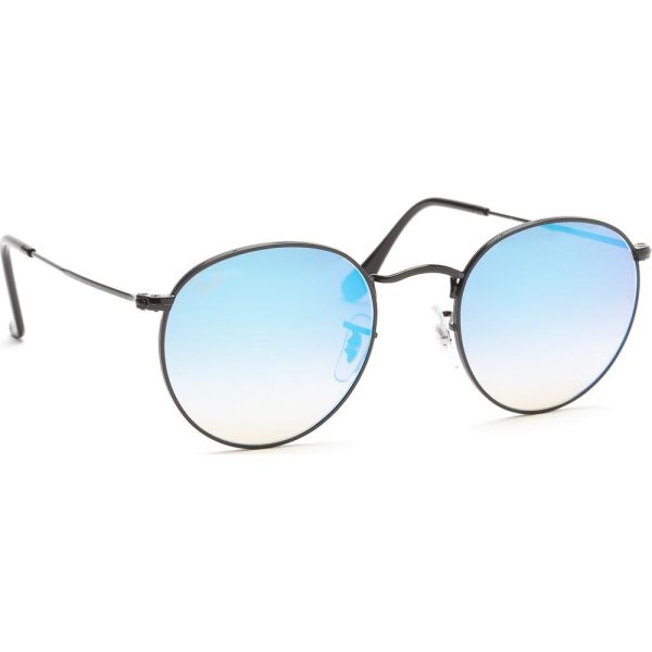 RAYBAN RB 3447 002/40 50 - Metal full Rayban Black Round - Image 2