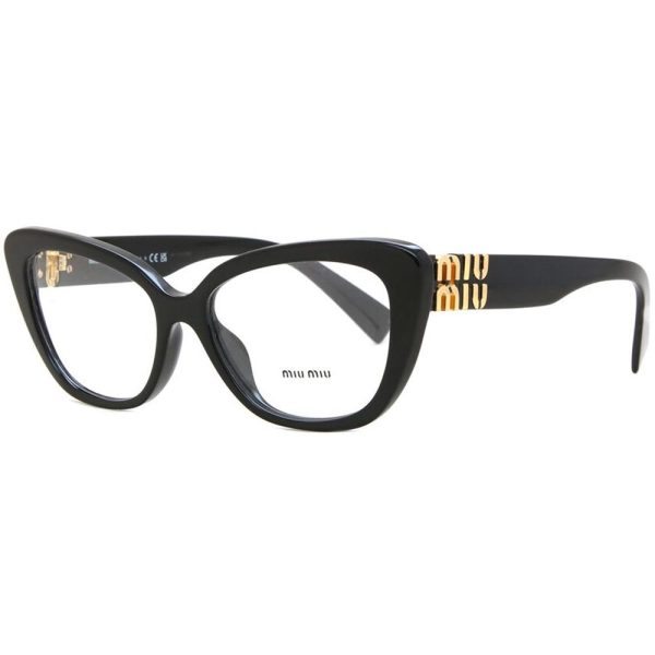 MIU MIU VMU 05V 1AB-101 53 - Sheet full MIU MIU Black Cateye - Image 2