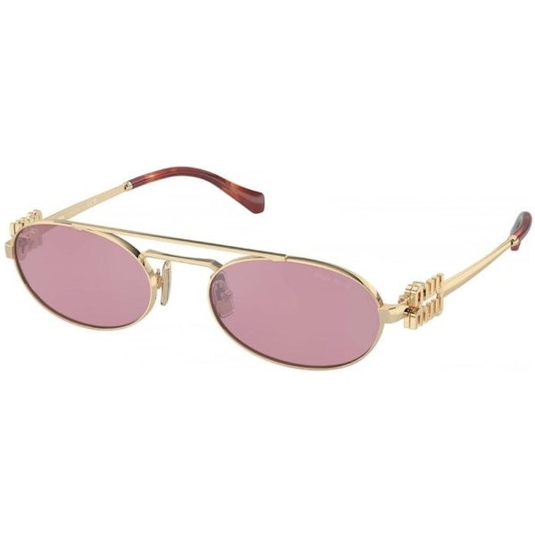 MIU MIU SMU 54Z ZVN-50D 53 - Metal full MIU MIU Gold Ladies - Image 2