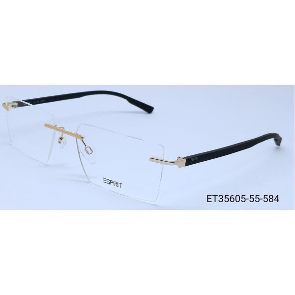 ESPRIT ET 35605 55 584 - 3 pcs ESPRIT Black gold Square