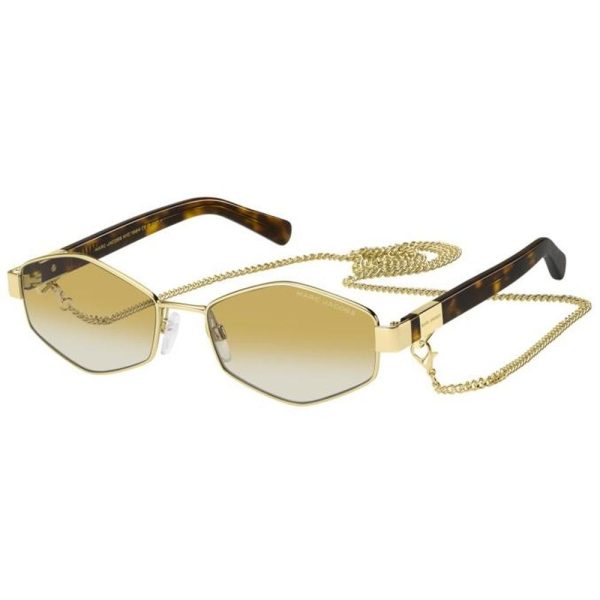 MARC JACOBS MARC 496/S LPE06 55 - Metal full MARC JACOBS Gold brown Ladies - Image 2