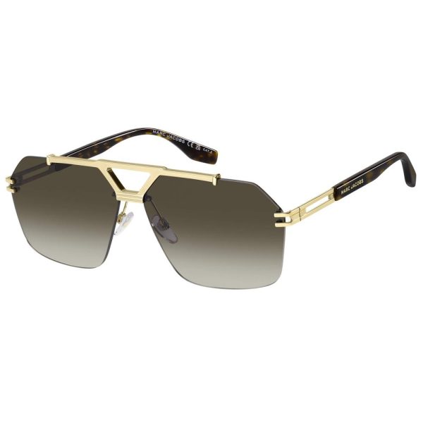 MARC JACOBS MARC 837/S 06JHA 63 - 3 pcs MARC JACOBS Gold brown Square - Image 2