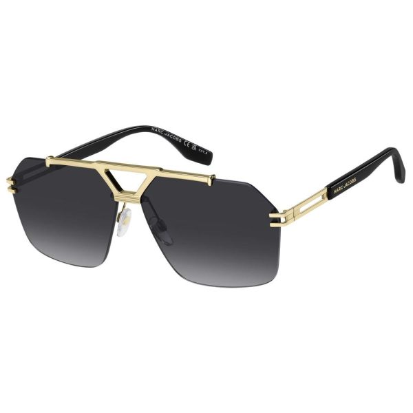 MARC JACOBS MARC 837/S J5G90 63 - 3 pcs MARC JACOBS Black gold Square - Image 2