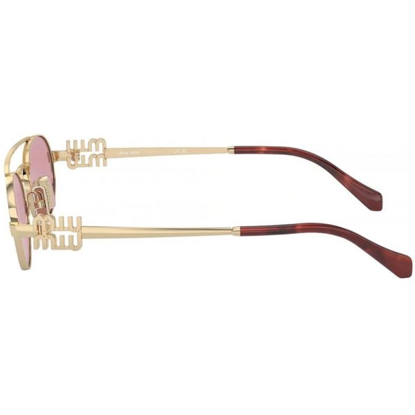 MIU MIU SMU 54Z ZVN-50D 53 - Metal full MIU MIU Gold Ladies - Image 3