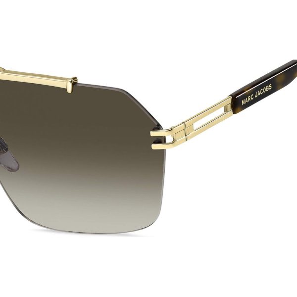 MARC JACOBS MARC 837/S 06JHA 63 - 3 pcs MARC JACOBS Gold brown Square - Image 3
