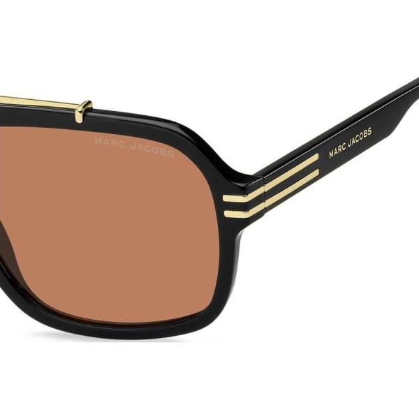 MARC JACOBS MARC 840/S 8LZW7 60 - Sheet full MARC JACOBS Black Square - Image 3