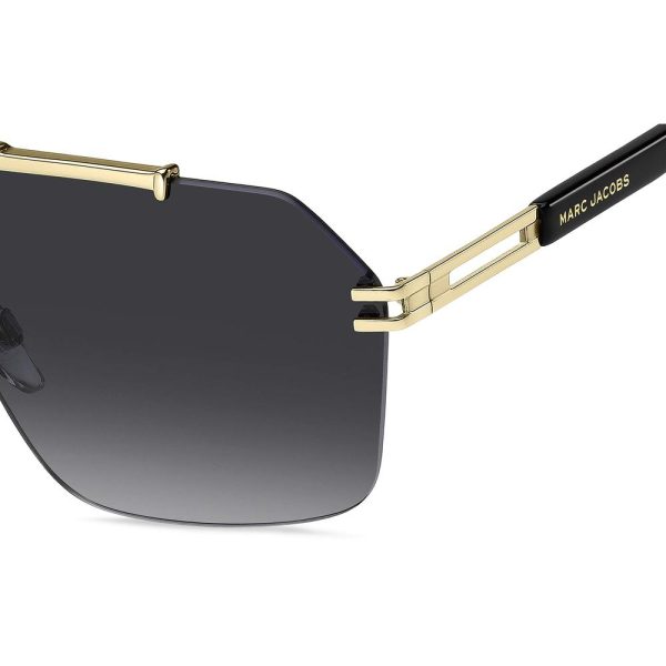 MARC JACOBS MARC 837/S J5G90 63 - 3 pcs MARC JACOBS Black gold Square - Image 3