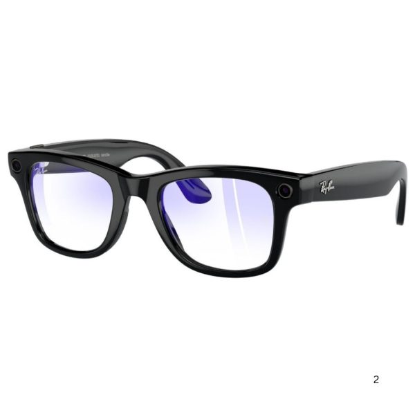 RAYBAN META RW4008 601/SB 53 - Sheet full Rayban Black Square - Image 2