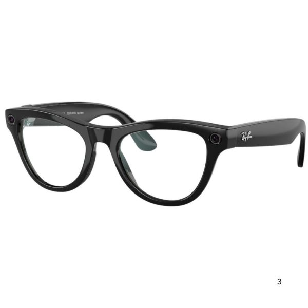 RAYBAN META RW4010 601/SB 52 - Sheet full Rayban Black Cateye - Image 3