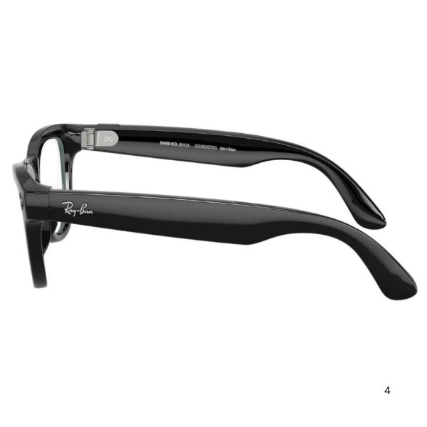 RAYBAN META RW4010 601/SB 52 - Sheet full Rayban Black Cateye - Image 4