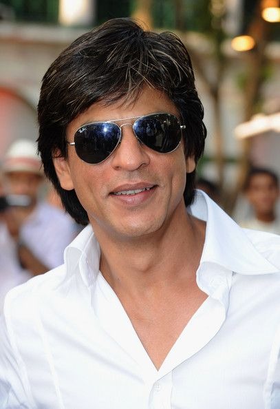 Shah Rukh Khan wearing Ray-Ban aviator sunglasses