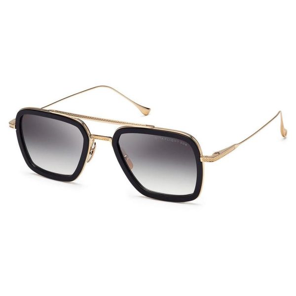 DITA 7806-B FLIGHT 006 52 - METAL SHEET DITA Black gold Square