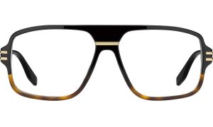 MARC JACOBS MARC 844 W4A 57 - METAL SHEET MARC JACOBS Black gold Square