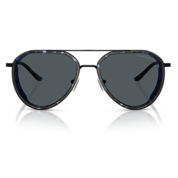 EMPORIO ARMANI EA2163 300180 56 - METAL SHEET EMPORIO ARMANI Black Aviator