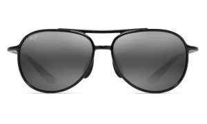 MAUI JIM MJ438 02 60 - Sheet full MAUI JIM Black Aviator