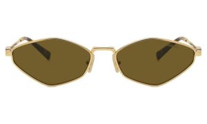 MIU MIU SMU 56Z 5AK09Z 56 - Metal full MIU MIU Gold Ladies