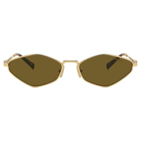 MIU MIU SMU 56Z 5AK09Z 56 - Metal full MIU MIU Gold Ladies