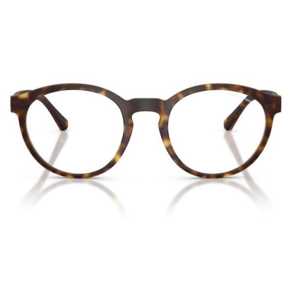 EMPORIO ARMANI EA4152 58021W 52 - Sheet full EMPORIO ARMANI Havana Round Clip Ons