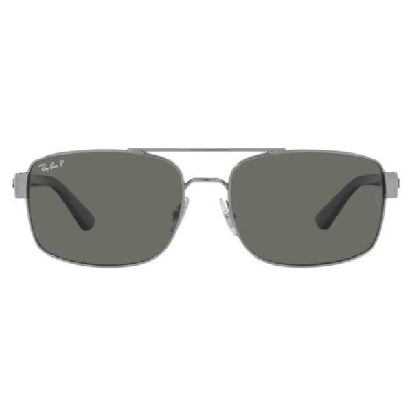 RAYBAN RB3687 004/58 - Metal full Rayban Black Square