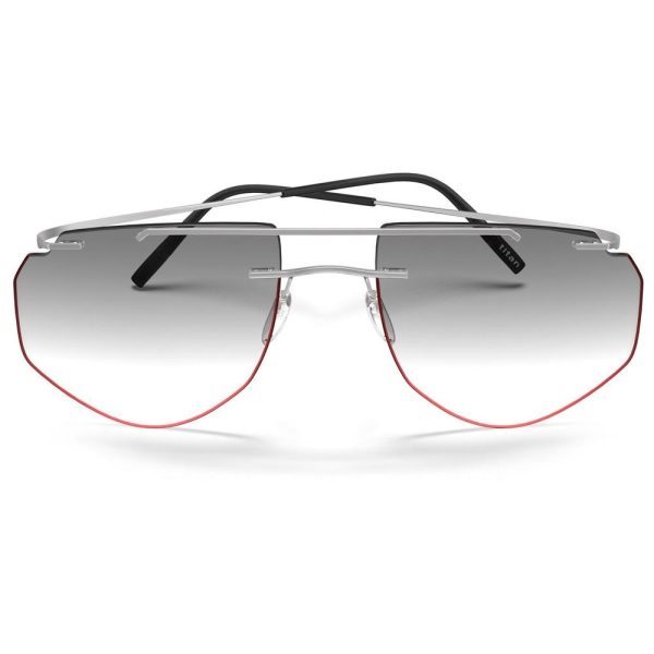 SILHOUTTE SIL 5599/NQ 6965 58 - 3 pcs SILHOUTTE Gunmetal Aviator