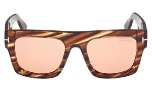 TOM FORD TF711 53E 53 - Sheet full TOMFORD Brown Square