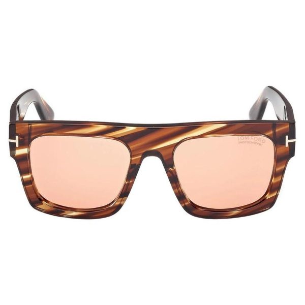 TOM FORD TF711 53E 53 - Sheet full TOMFORD Brown Square