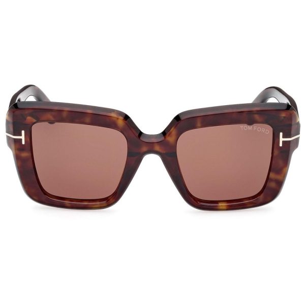 TOM FORD TF1157 52J 50 - Sheet full TOMFORD Havana Square