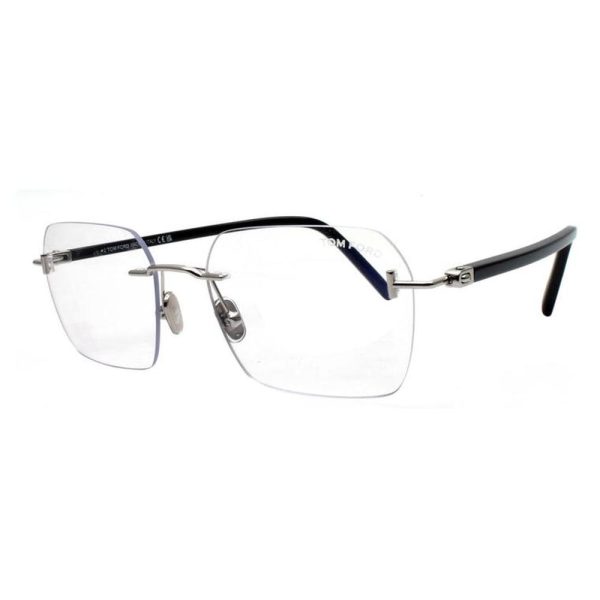 TOM FORD TF5934 016B 54 - 3 pcs TOMFORD Silver Hex