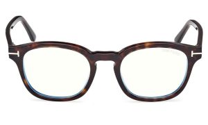 TOM FORD TF5532-B 01D 52 C/O - Sheet full TOMFORD Black Square
